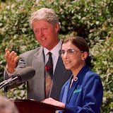 Clinton sobre Ginsburg: “Era magnífica...  maravillosa... brillante”