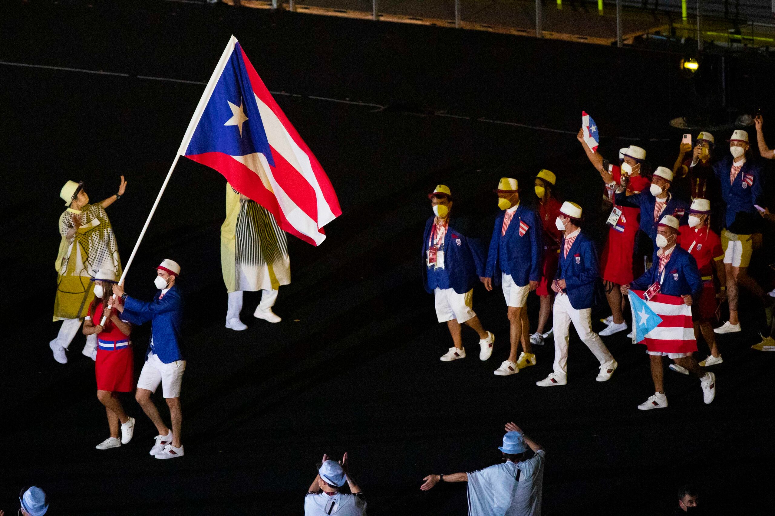 Delegación de Puerto Rico en Tokio 2020.