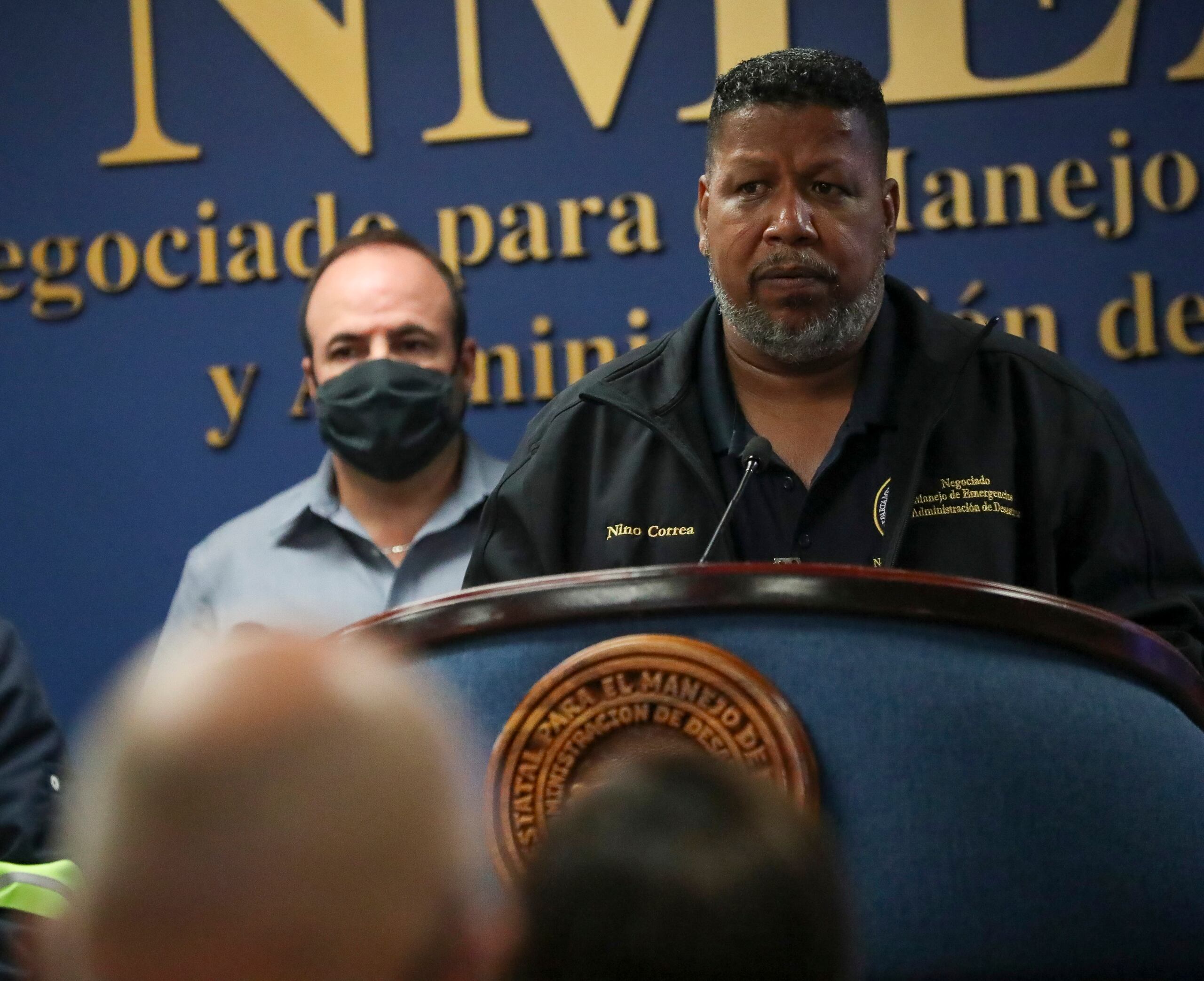 En la foto, Nino Correa, comisionado interino del Negociado de Manejo de Emergencias y Administración de Desastres (NMEAD)