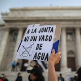 Protesta frente al Capitolio en contra de la aprobación del PC 1003