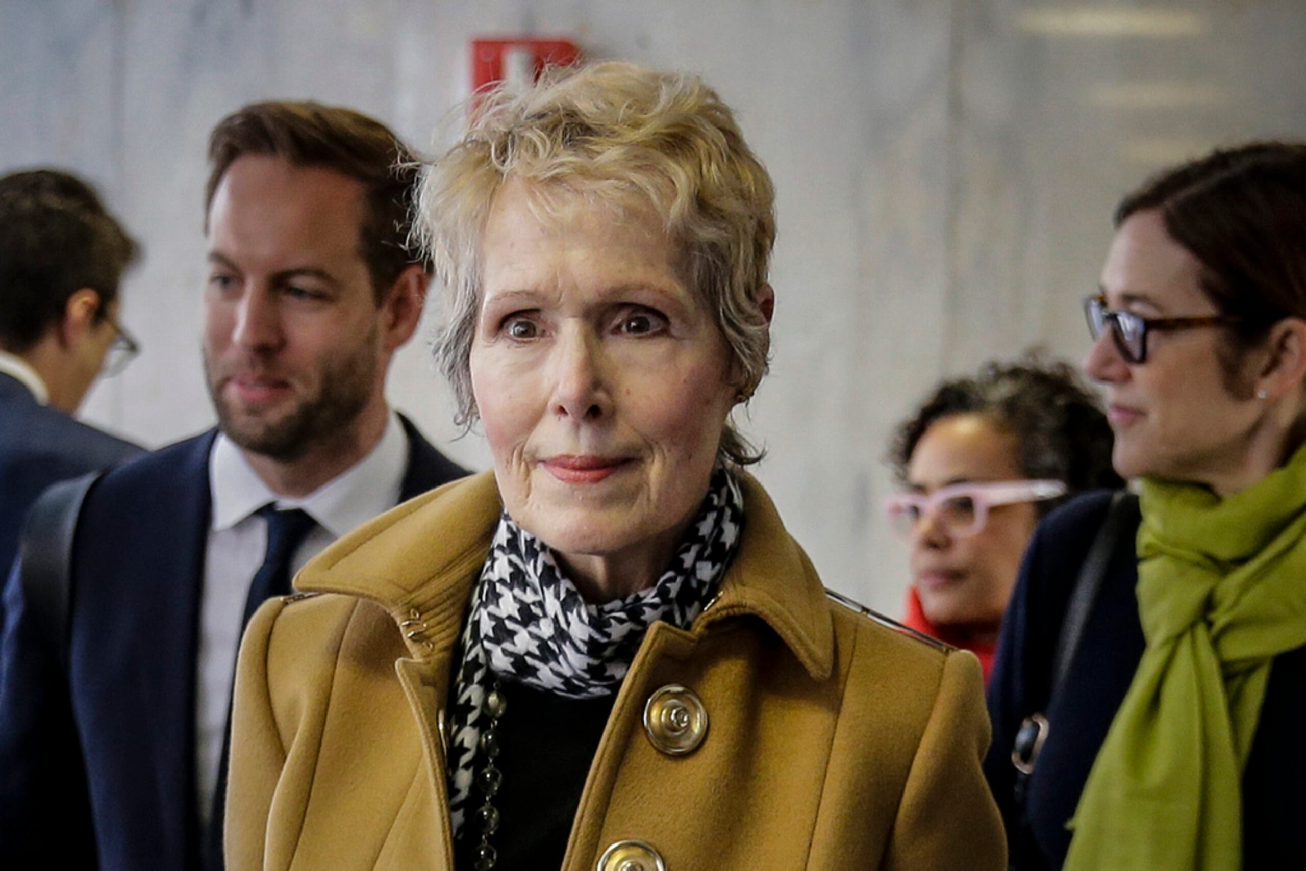 La columnista E. Jean Carroll