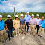 Congresistas inspeccionan daños tras el colapso del radiotelescopio del Observatorio de Arecibo