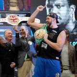 Tyson Fury llegó más liviano para la pelea ante Dillian Whyte