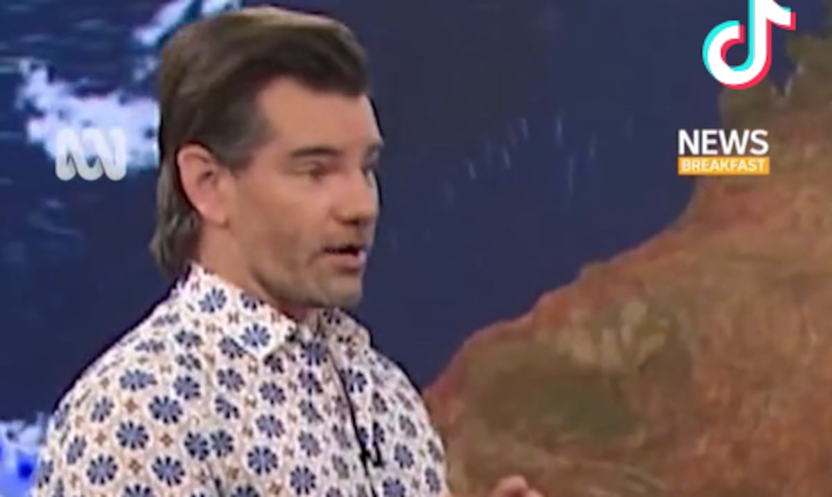 A TV host had a panic attack in the middle of a live show