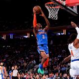 Gilgeous-Alexander y Giddey brillan en triunfo de OKC sobre los Knicks