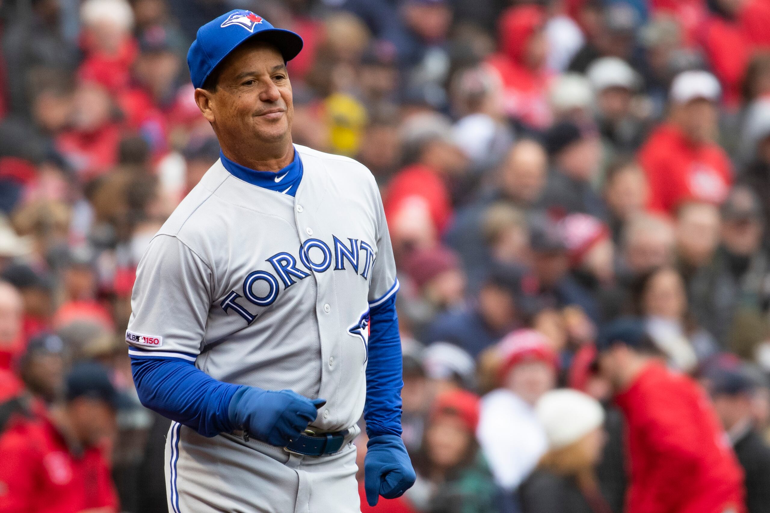 Charlie Montoyo, dirigente de los Blue Jays de Toronto.