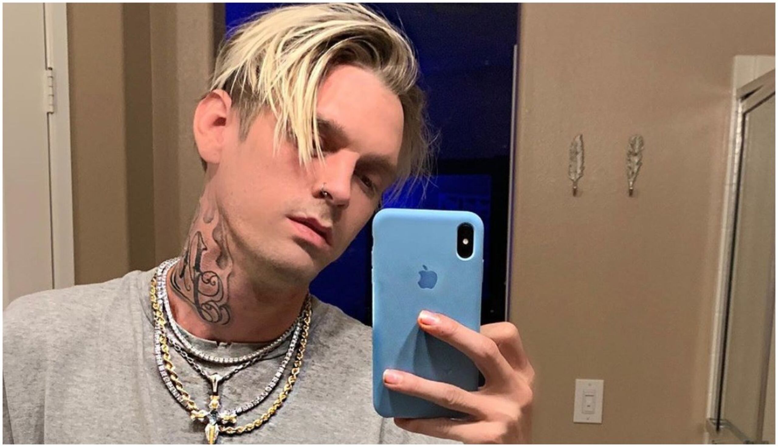 Aarón también acusó a su hermano Nick Carter de haber violado a una menor de 15 años y a una niña de su familia. (Instagram/Aaron Carter)