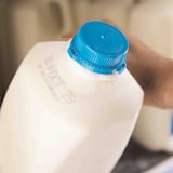 Al zafacón 250,000 litros de leche