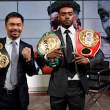 Oficializan la pelea entre Manny Pacquiao y Errol Spence Jr.