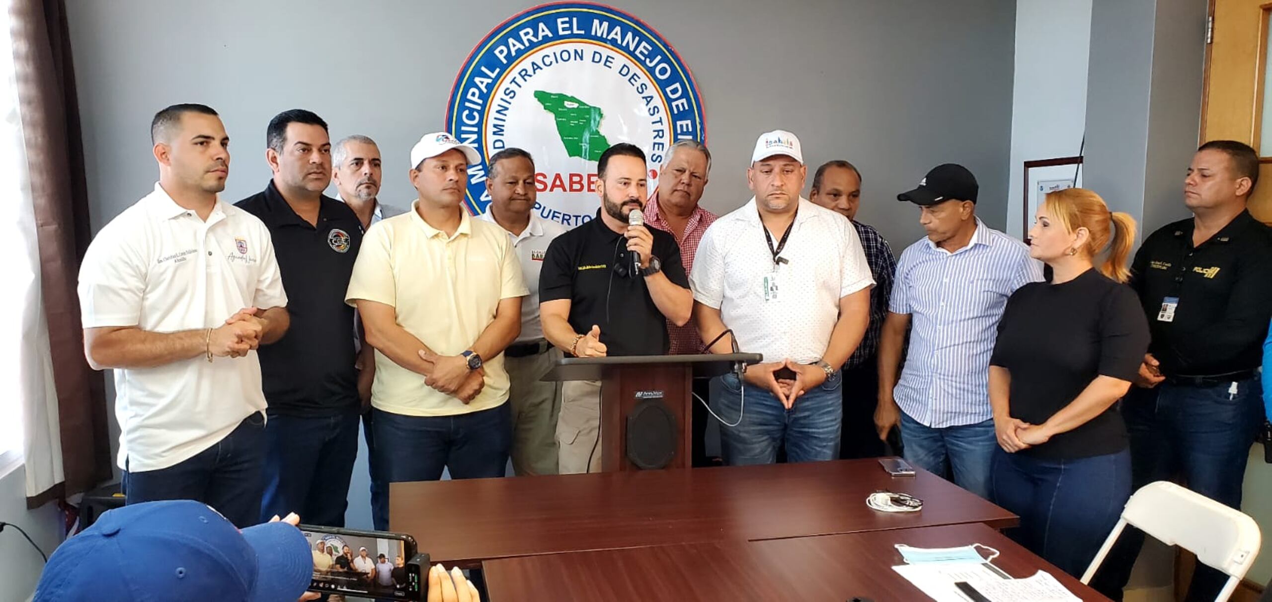 Conferencia de prensa de la Asociación de Alcaldes.