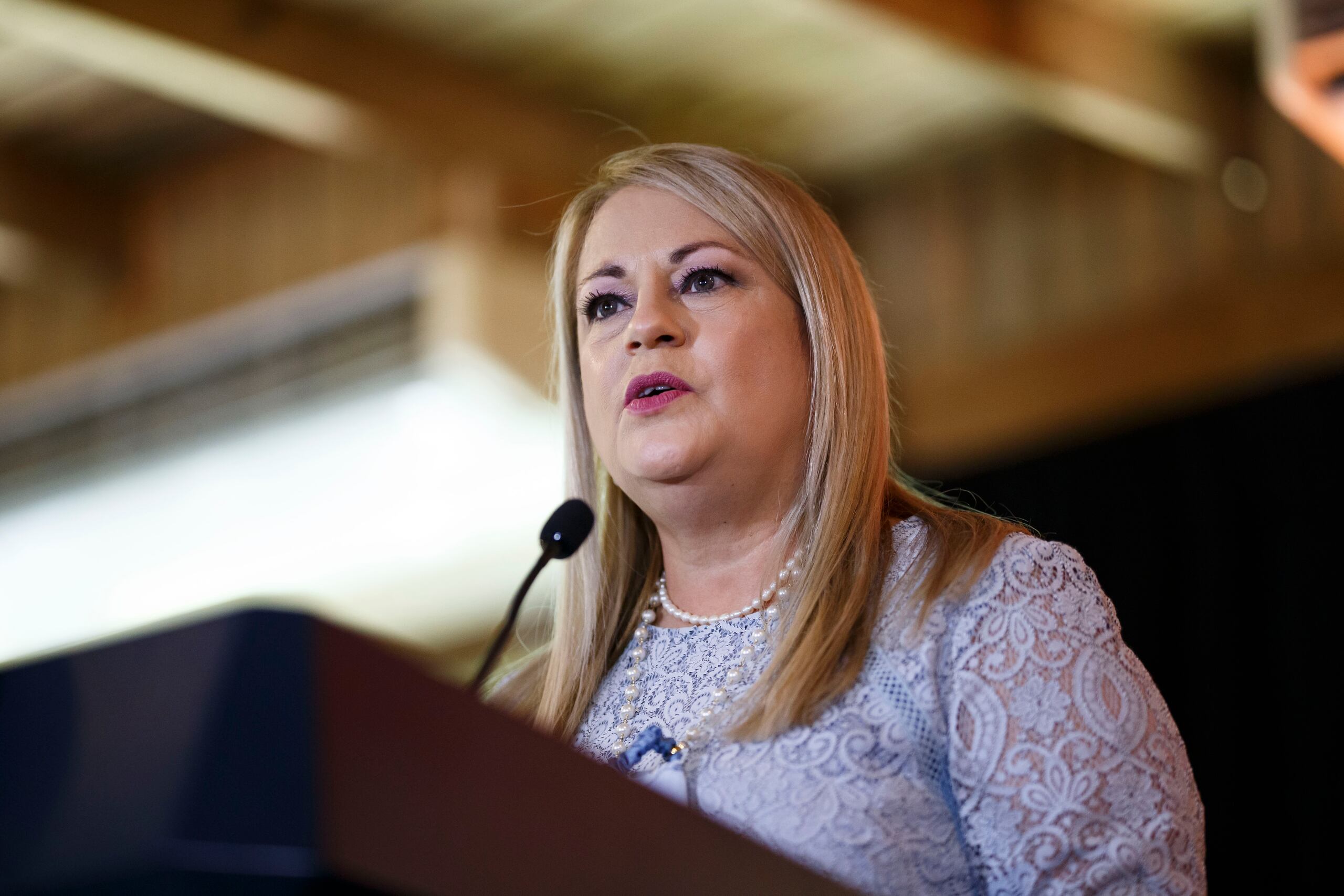 Wanda Vázquez, gobernadora de Puerto Rico.