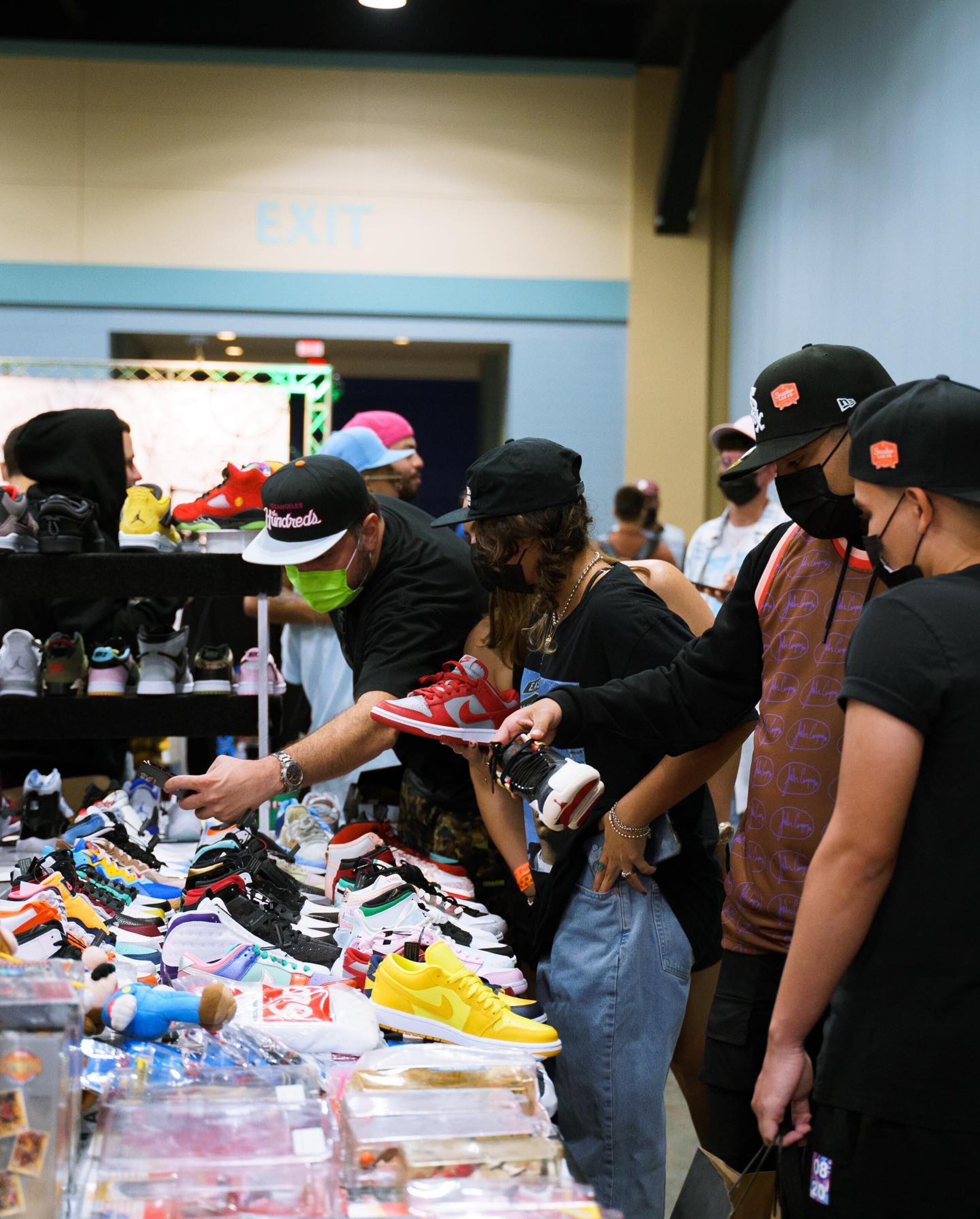 El horario de Shoeligans Sneaker Fest será de 11:00 a.m. a 6:00 p.m., ambos días.