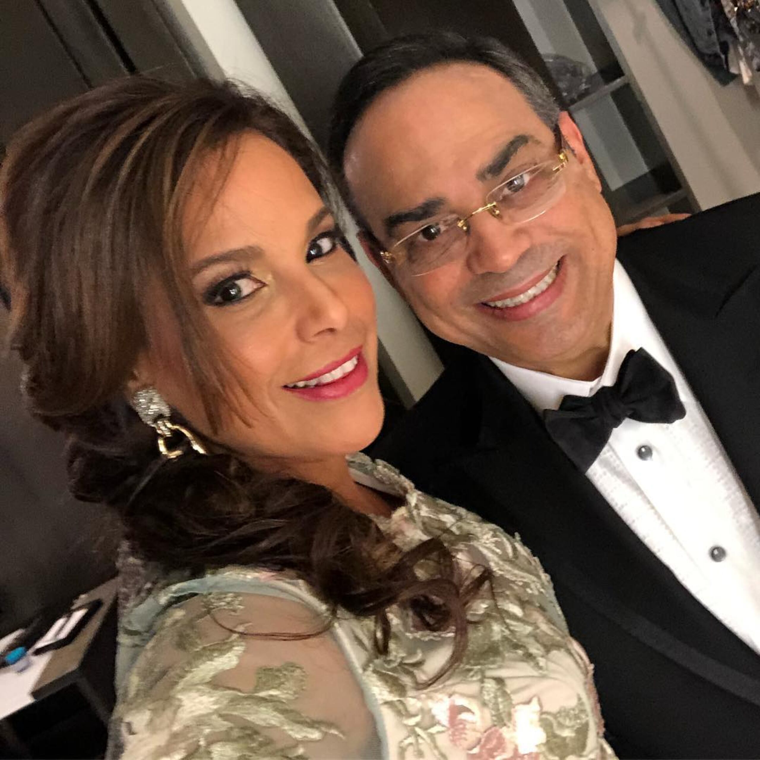 Gilberto Santa Rosa y Alexandra Malagón