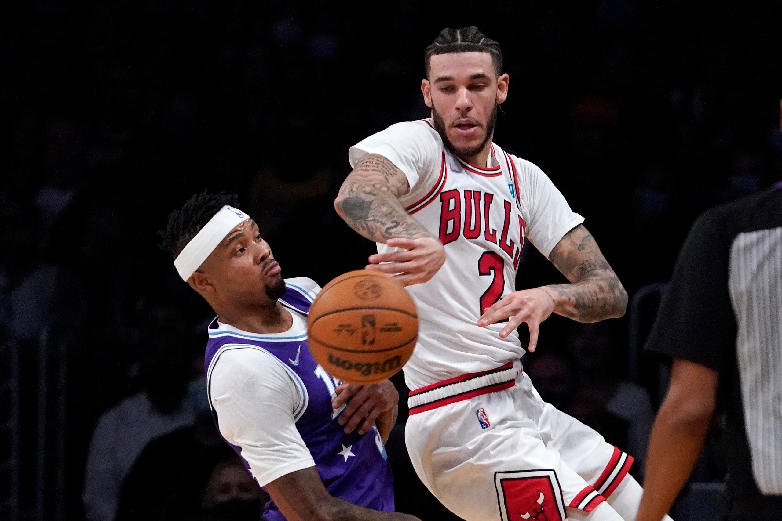 Lonzo Ball debutó en la NBA con los Lakers. Los Bulls son su tercer equipo.