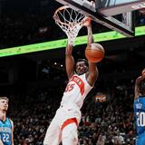 Anunoby y Siakam se echaron al Magic en un bolsillo