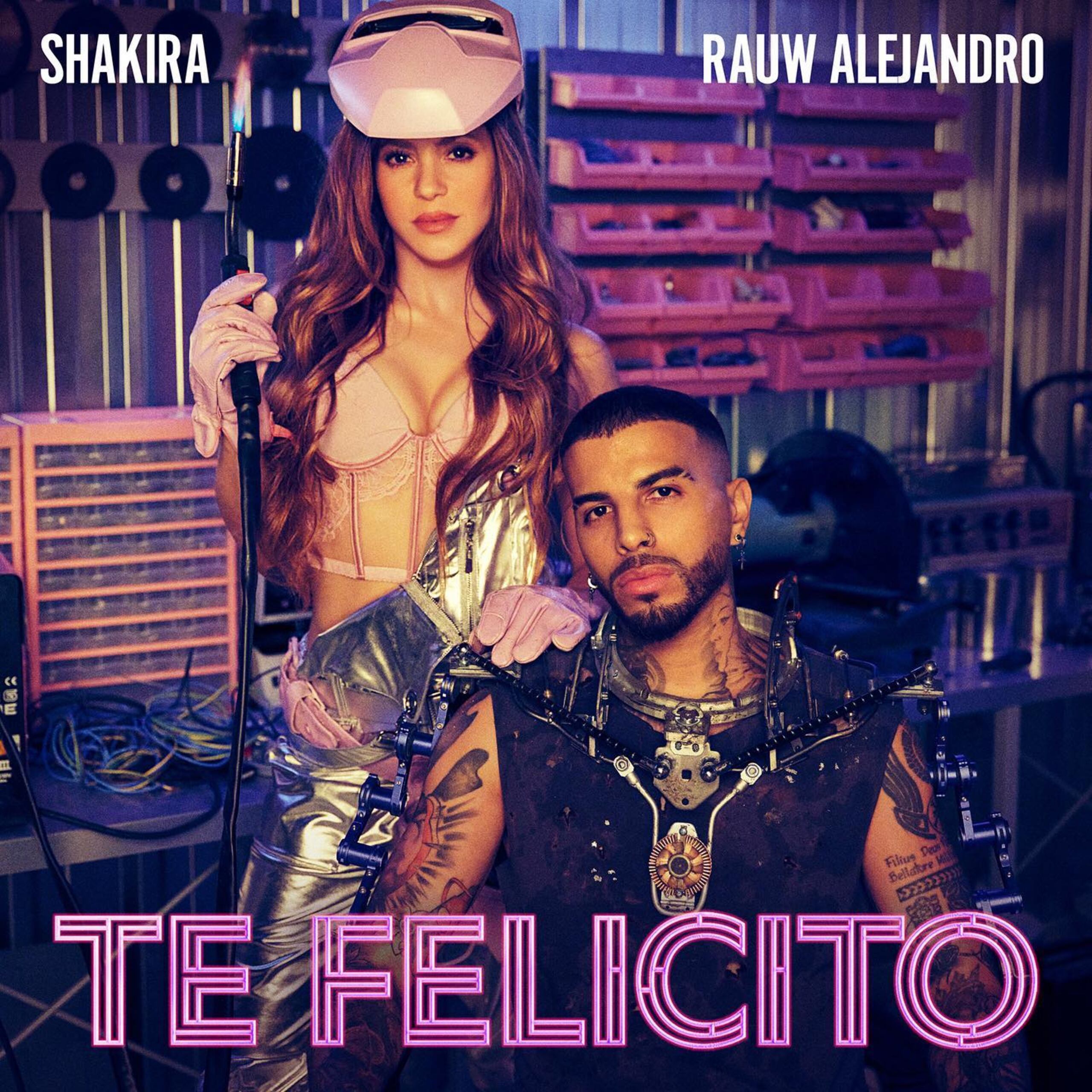 Shakira y Rauw Alejandro.