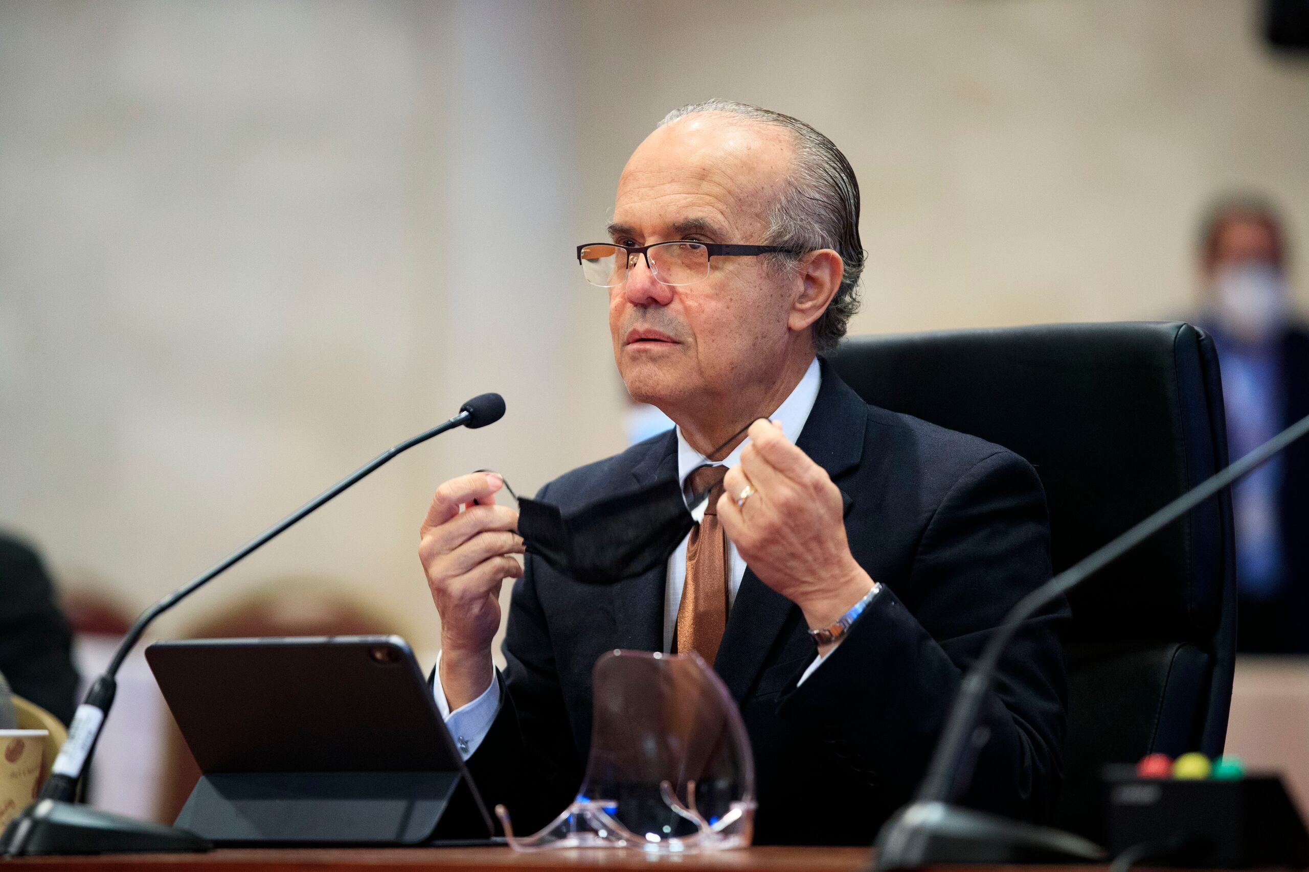 Jorge Haddock, presidente de la Universidad de Puerto Rico.