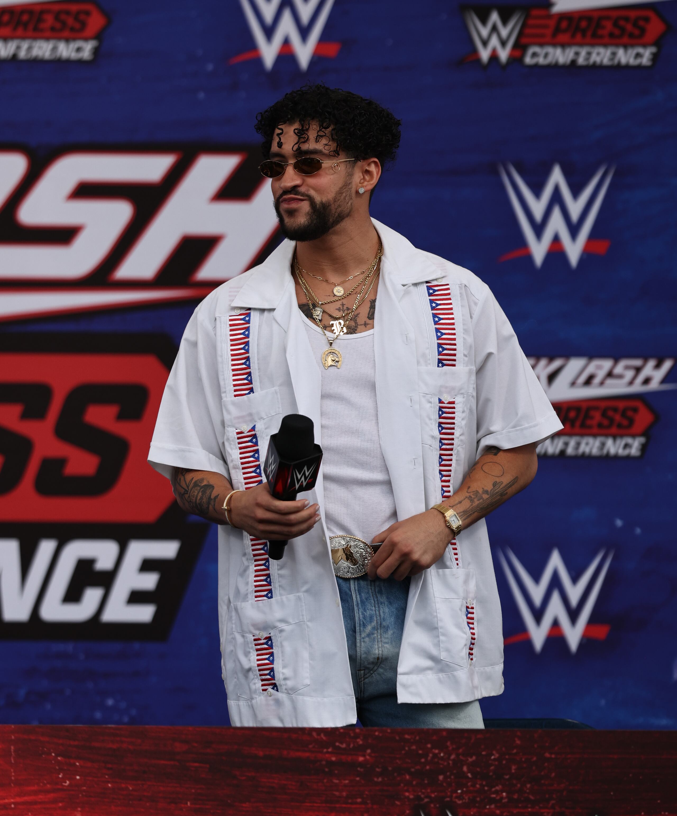 Bad Bunny dijo estar emocionado por ser parte del evento de WWE Backlash en Puerto Rico.