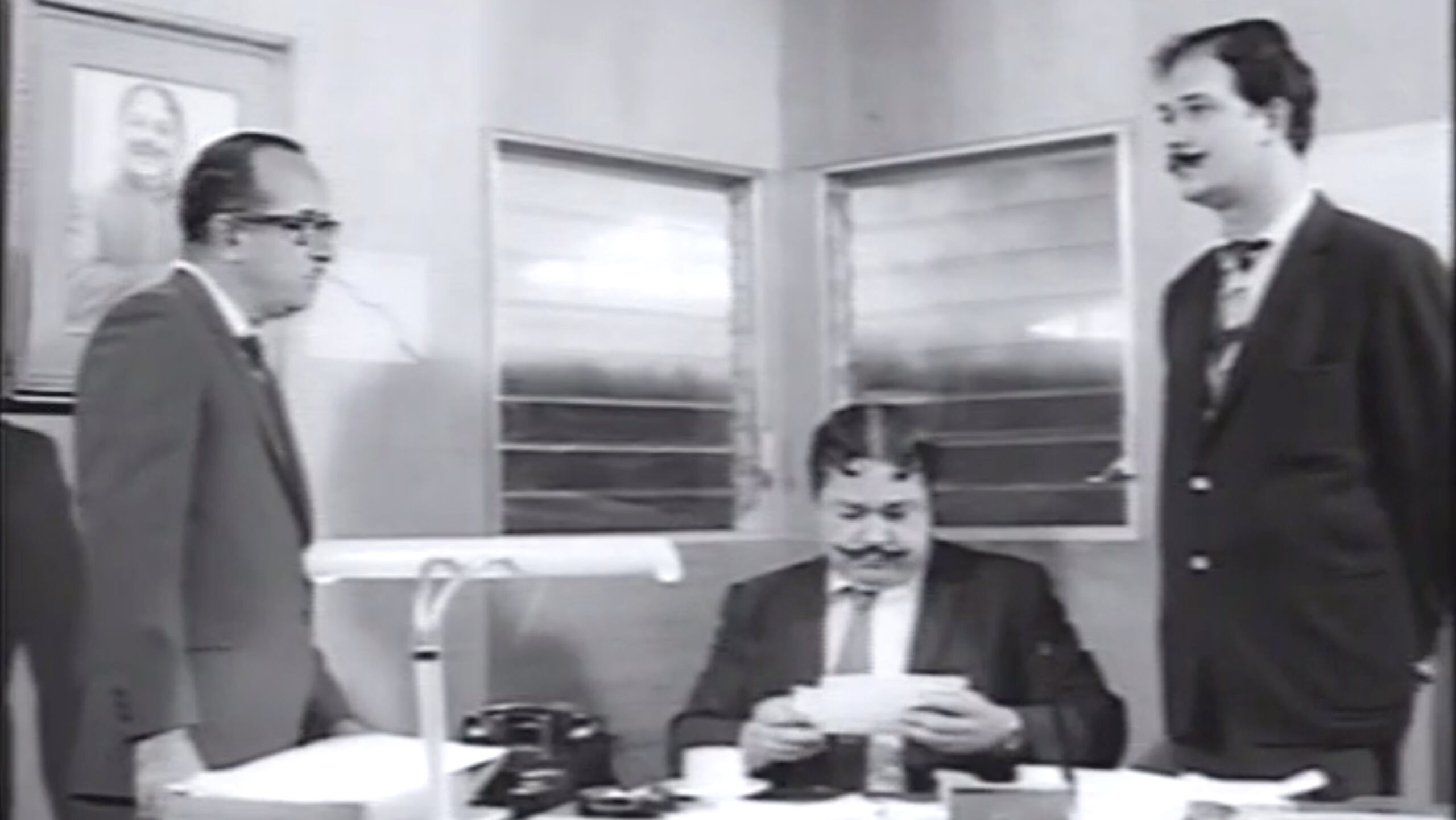 Tommy Muñiz, José Miguel Agrelot y Jacobo Morales en "La criada malcriada".