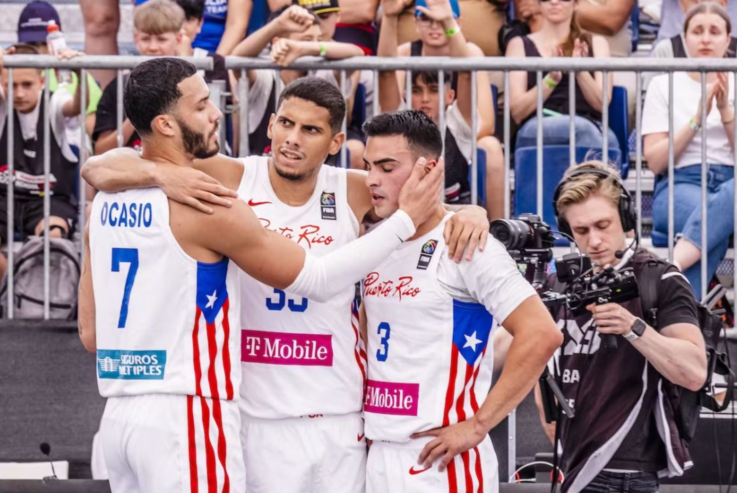 El Equipo Nacional de Baloncesto 3X3 estuvo a dos puntos de poder lograr el pase a la segunda ronda. (FIBA)