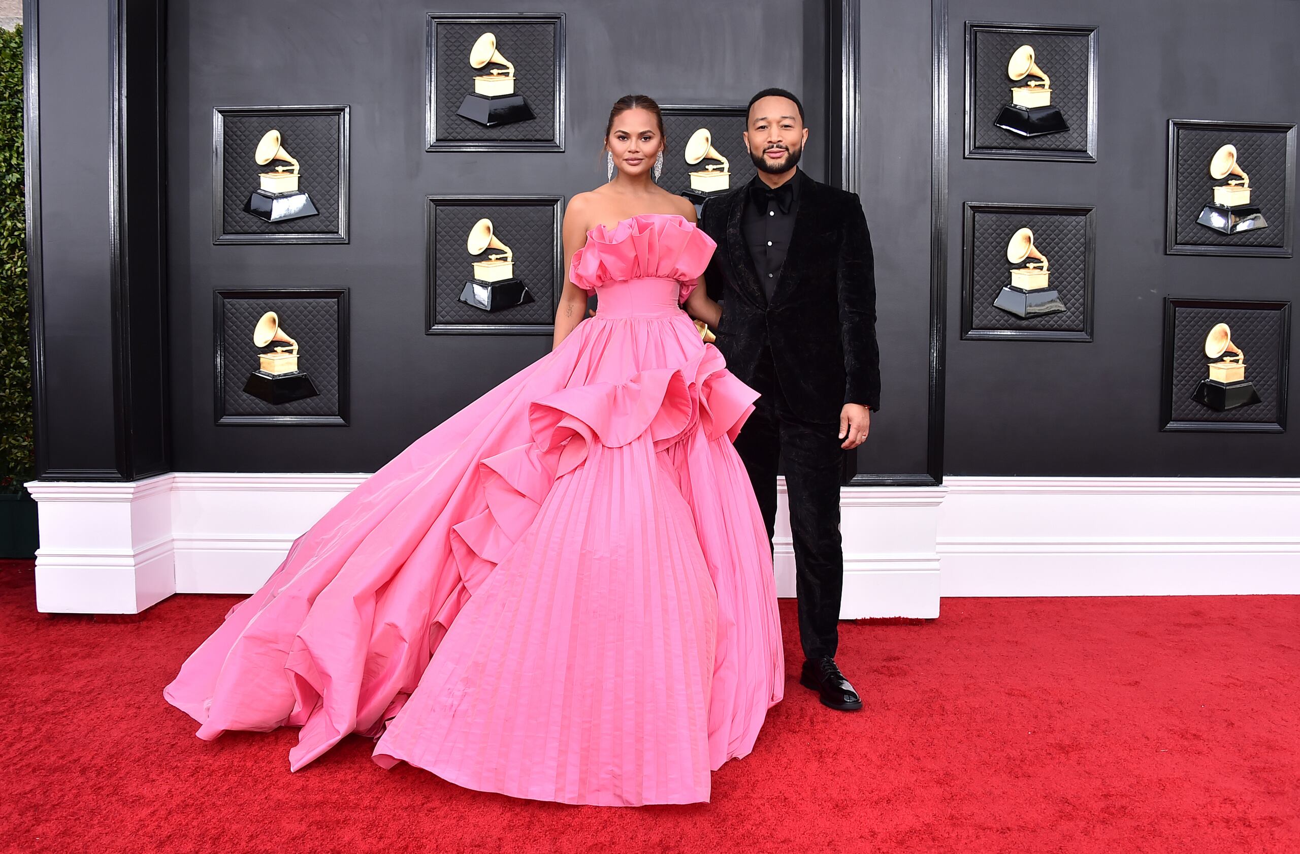 Chrissy Teigen y John Legend.