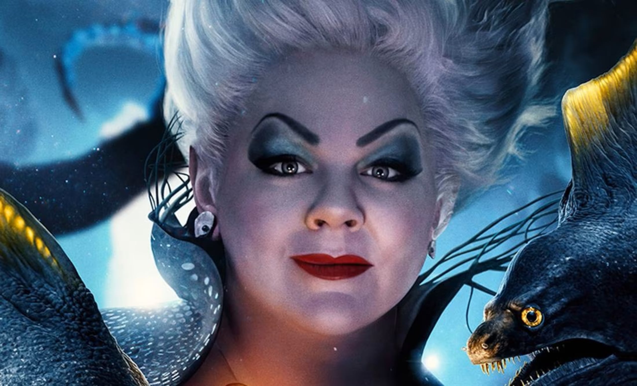 Melissa McCarthy como el personaje Úrsula en la película "La Sirenita".