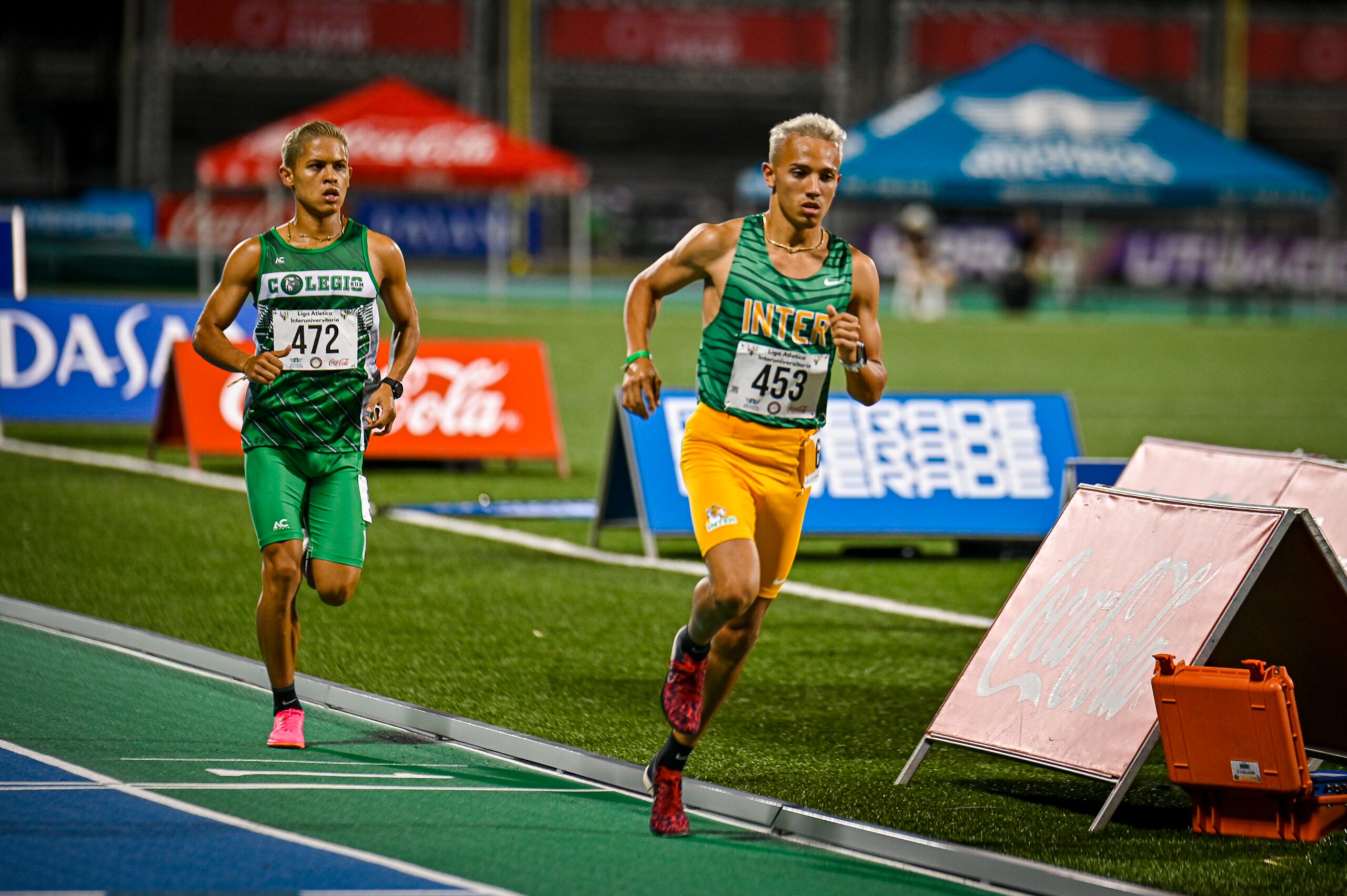 Héctor Pagán ganó la carrera de los 10,000 metros.