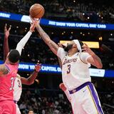 Lakers vencen a los Wizards con 55 puntos de Anthony Davis