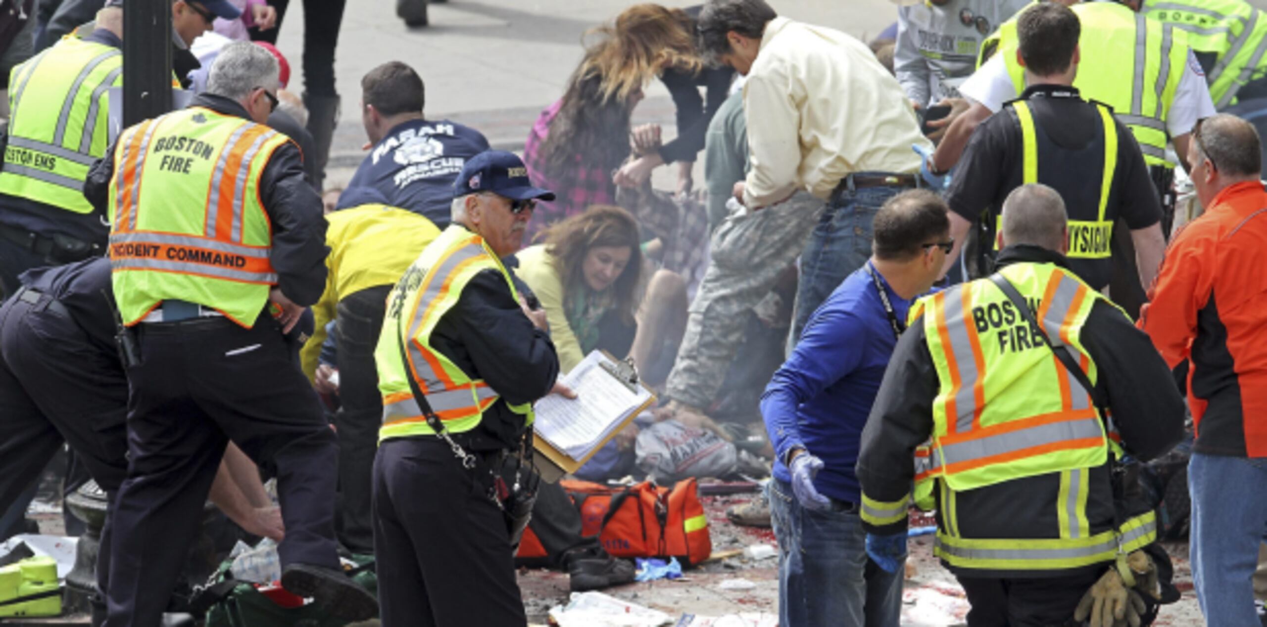 Obama dijo que los investigadores "aún no saben cuál fue el motivo" del crimen. (EFE/Stuart Cahill/The Boston Herald)