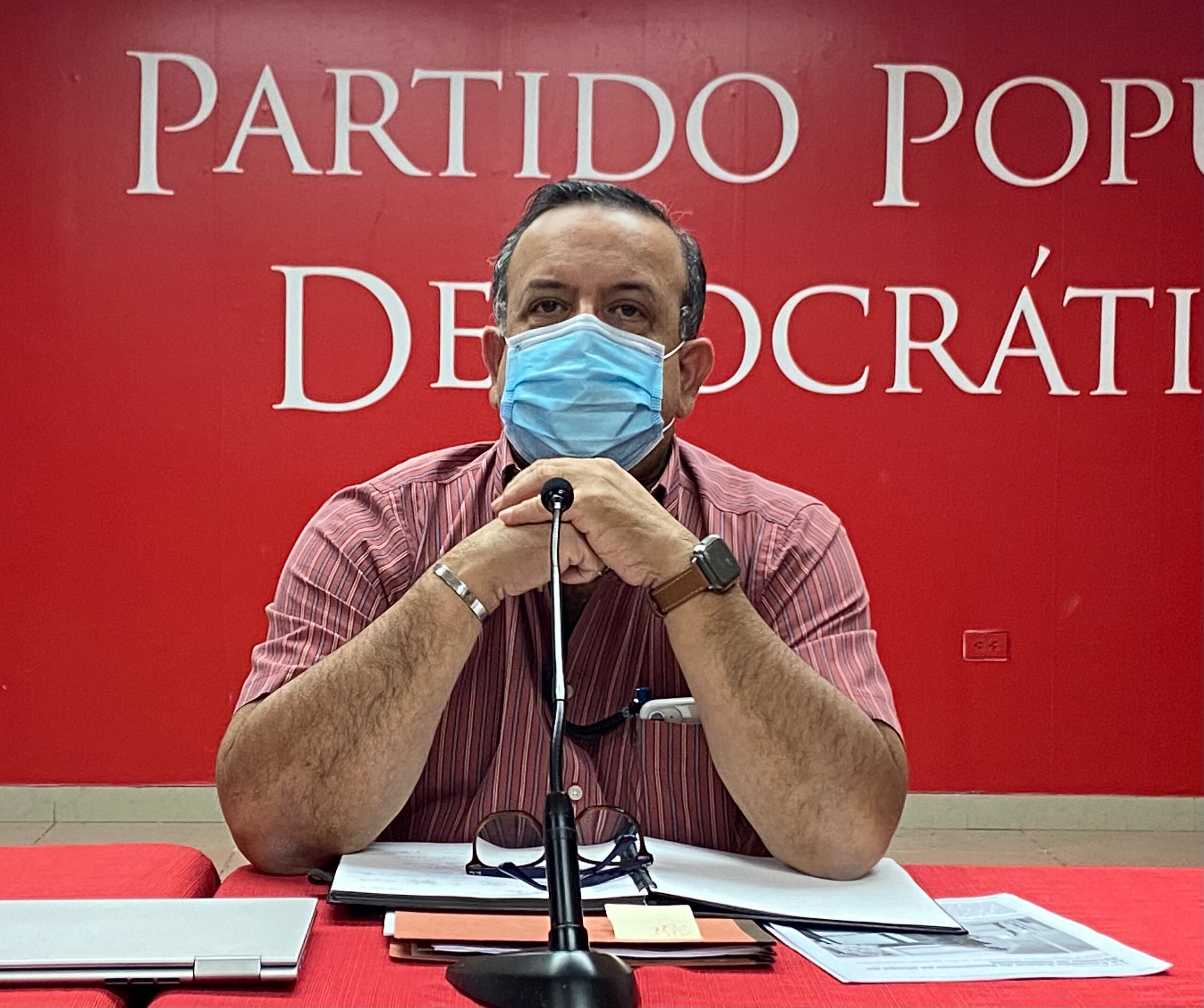 El comisionado electoral del Partido Popular Democrático, Gerardo Cruz Maldonado.