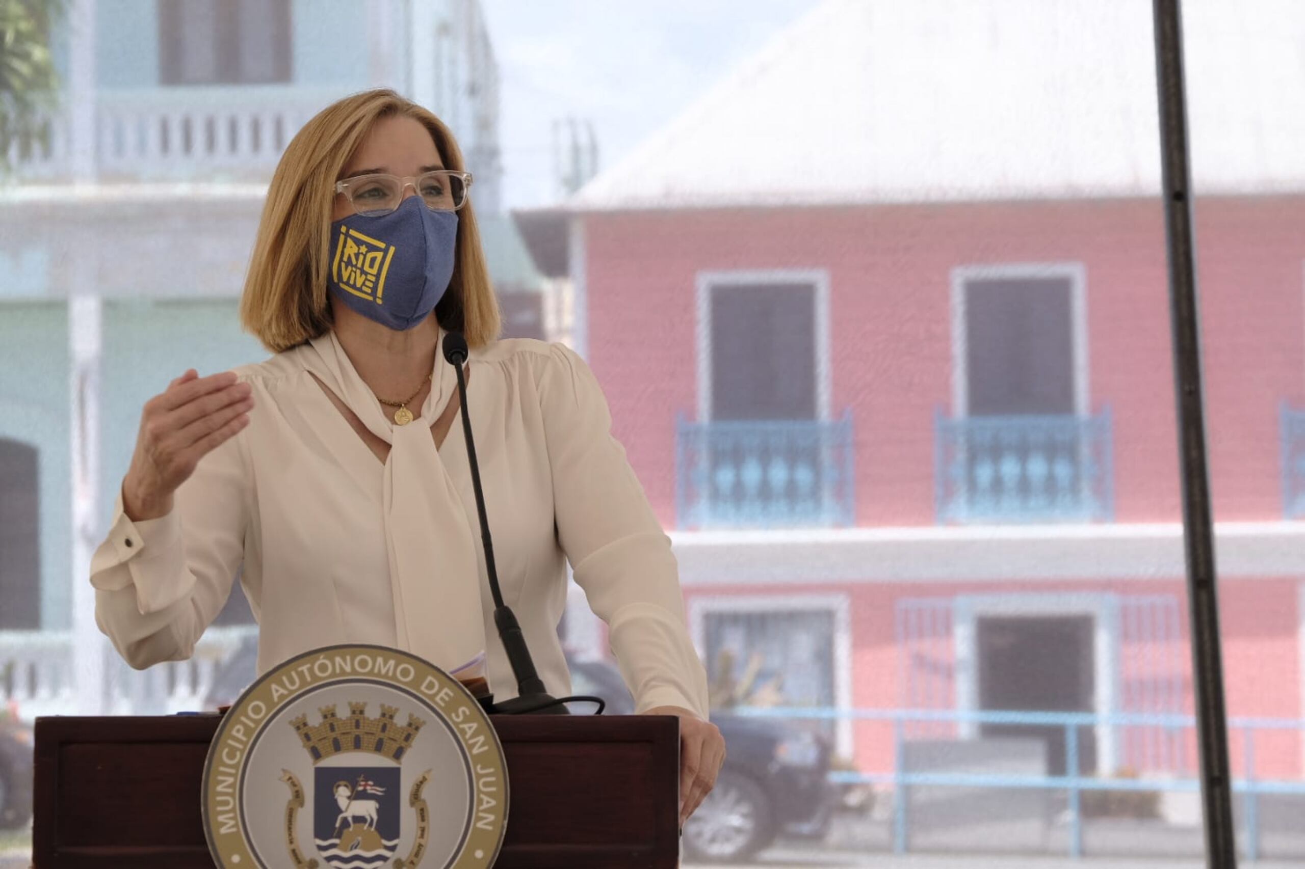 Carmen Yulín Cruz aseguró que en San Juan hay "una obra intangible, pero que crea un futuro distinto".