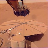 Pierde potencia la sonda InSight en el planeta Marte