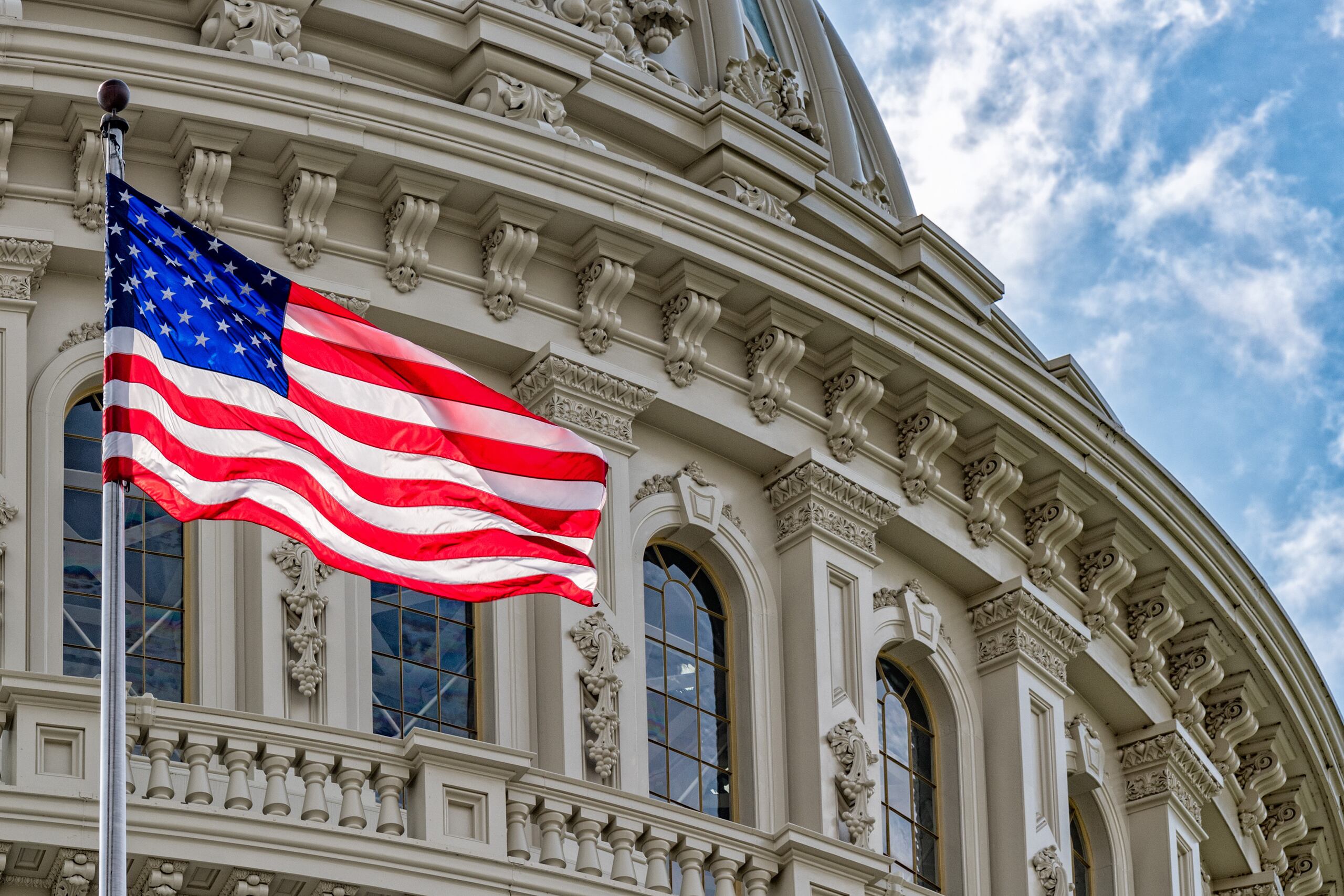 Cúpula del Capitolio de Estados Unidos en Washington, D. C.