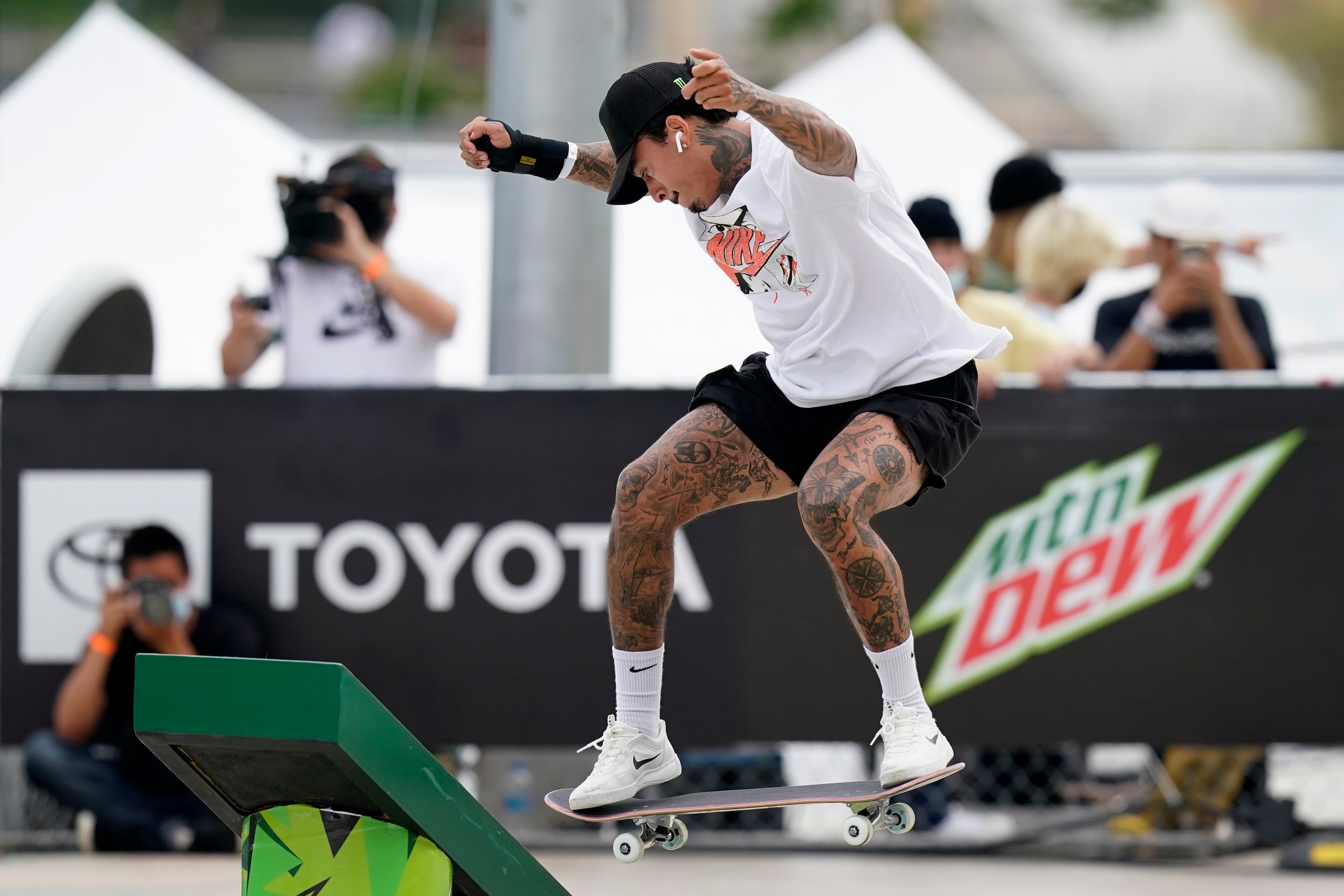 Nyjah Huston representará a Estados Unidos en las Olimpiadas.