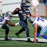 Russell Wilson se lució ante los Dallas Cowboys