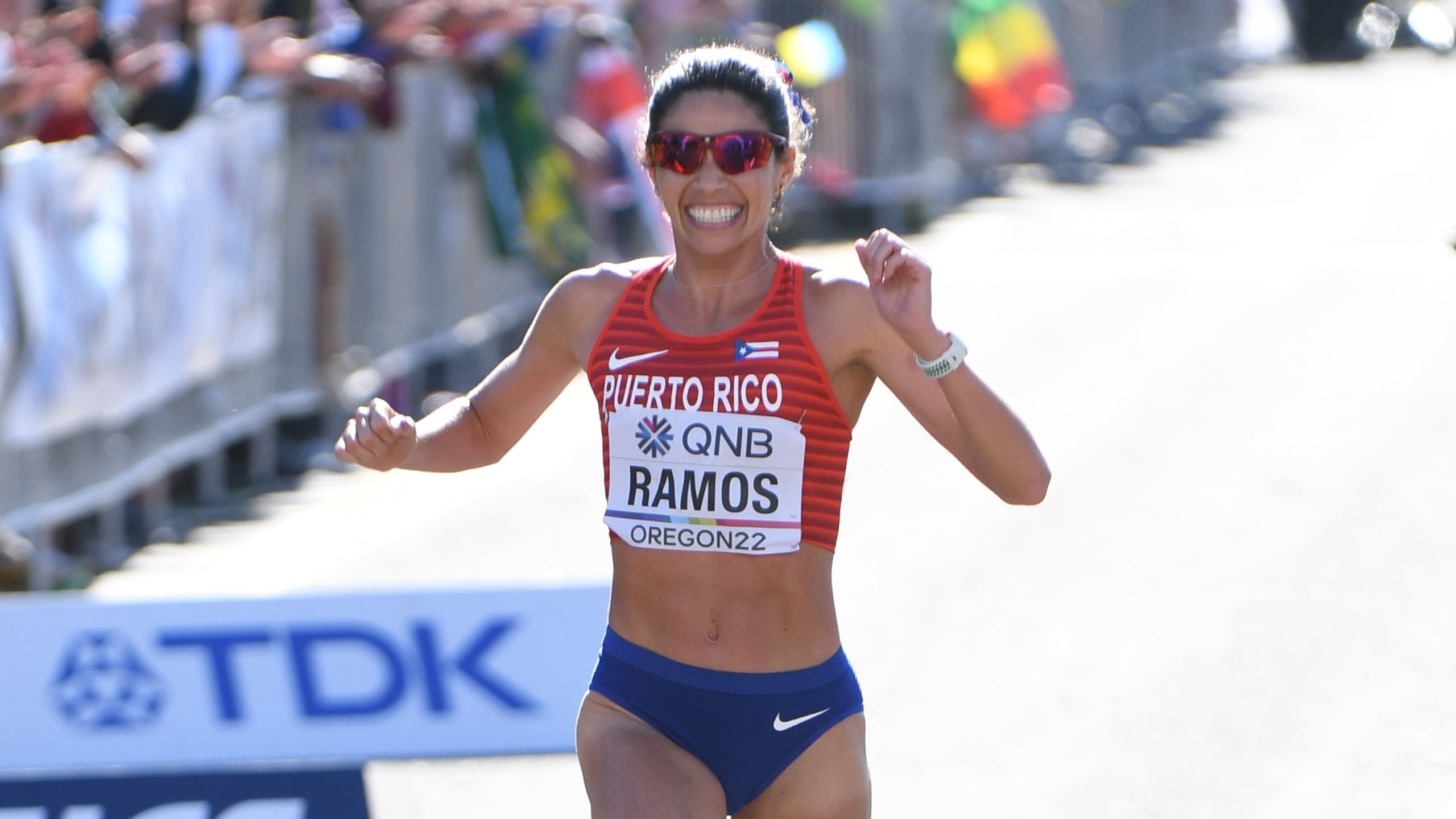 La boricua Beverly Ramos ganó por más de 15 minutos la carrera.