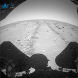El robot de China en Marte, protagonista de las nuevas imágenes publicadas
