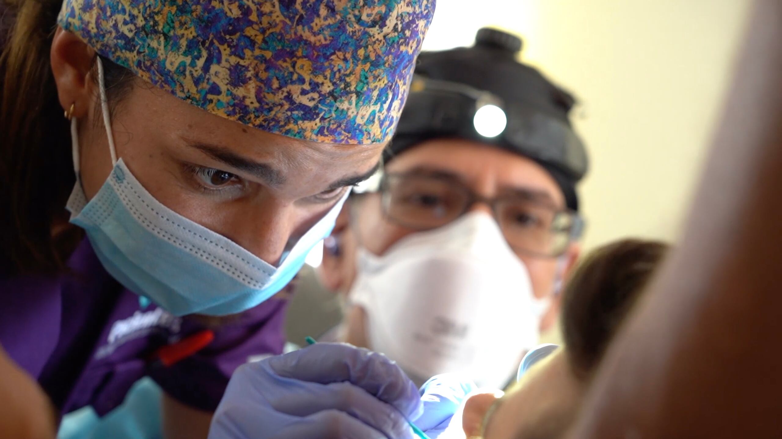 El grupo atendió personas de escasos recursos que estuvieron mucho tiempo sin ver a un dentista.