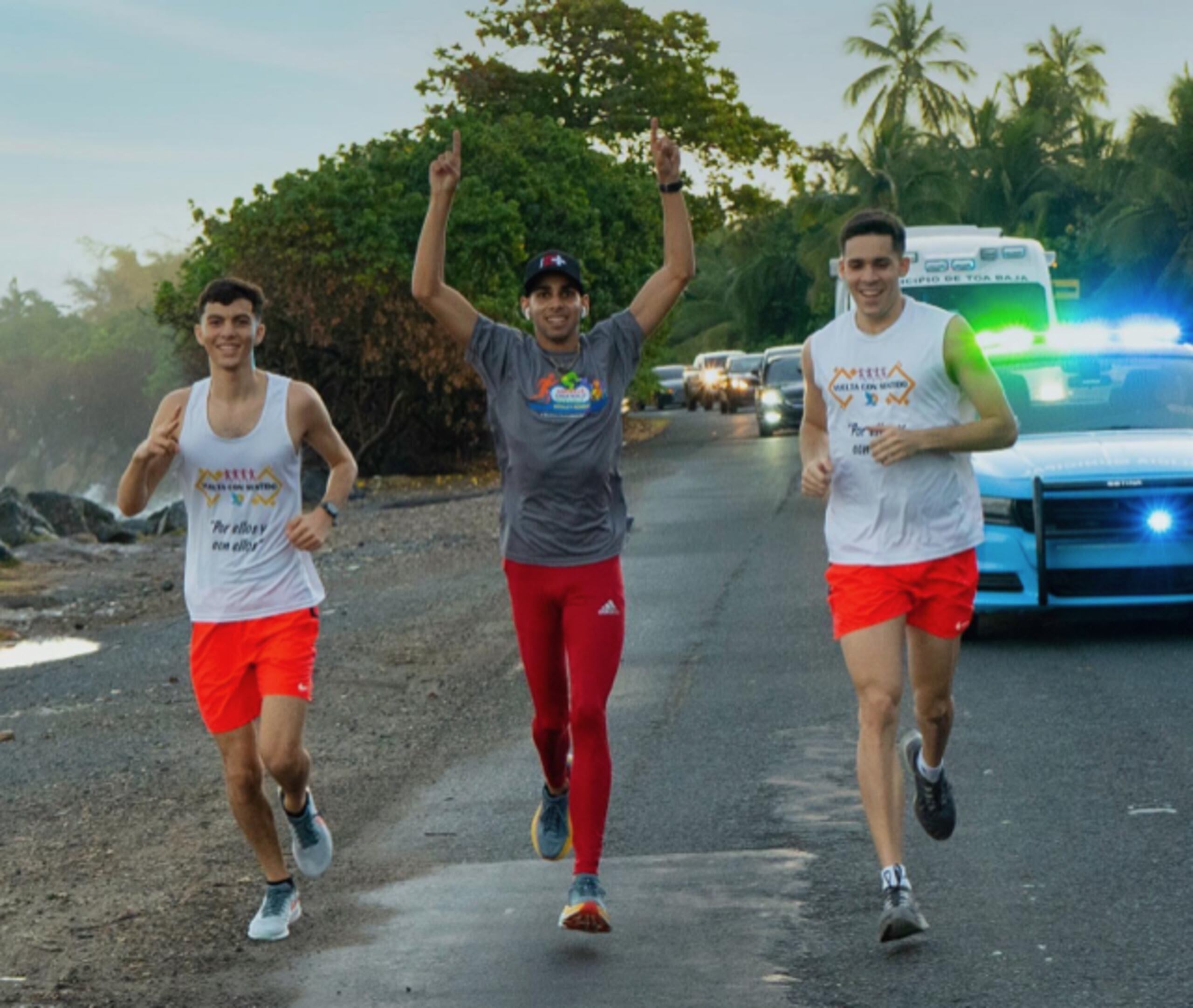 Diego Otero retoma su gesta de darle la vuelta a Puerto Rico corriendo para recaudar fondos y crear conciencia sobre las necesidades de sus semejantes.