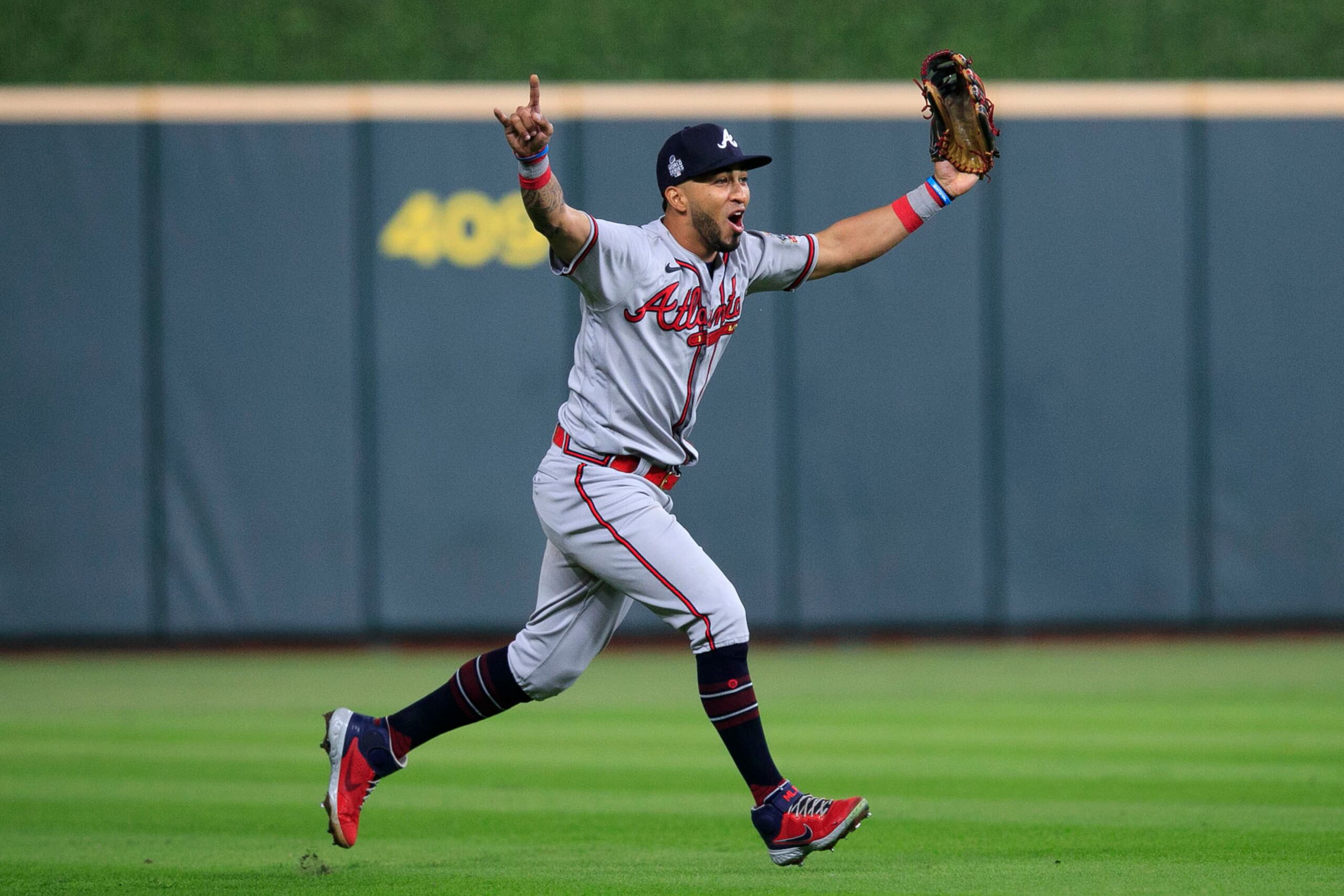 Eddie Rosario ganó la Serie Mundial de la pasada campaña con los Braves de Atlanta.