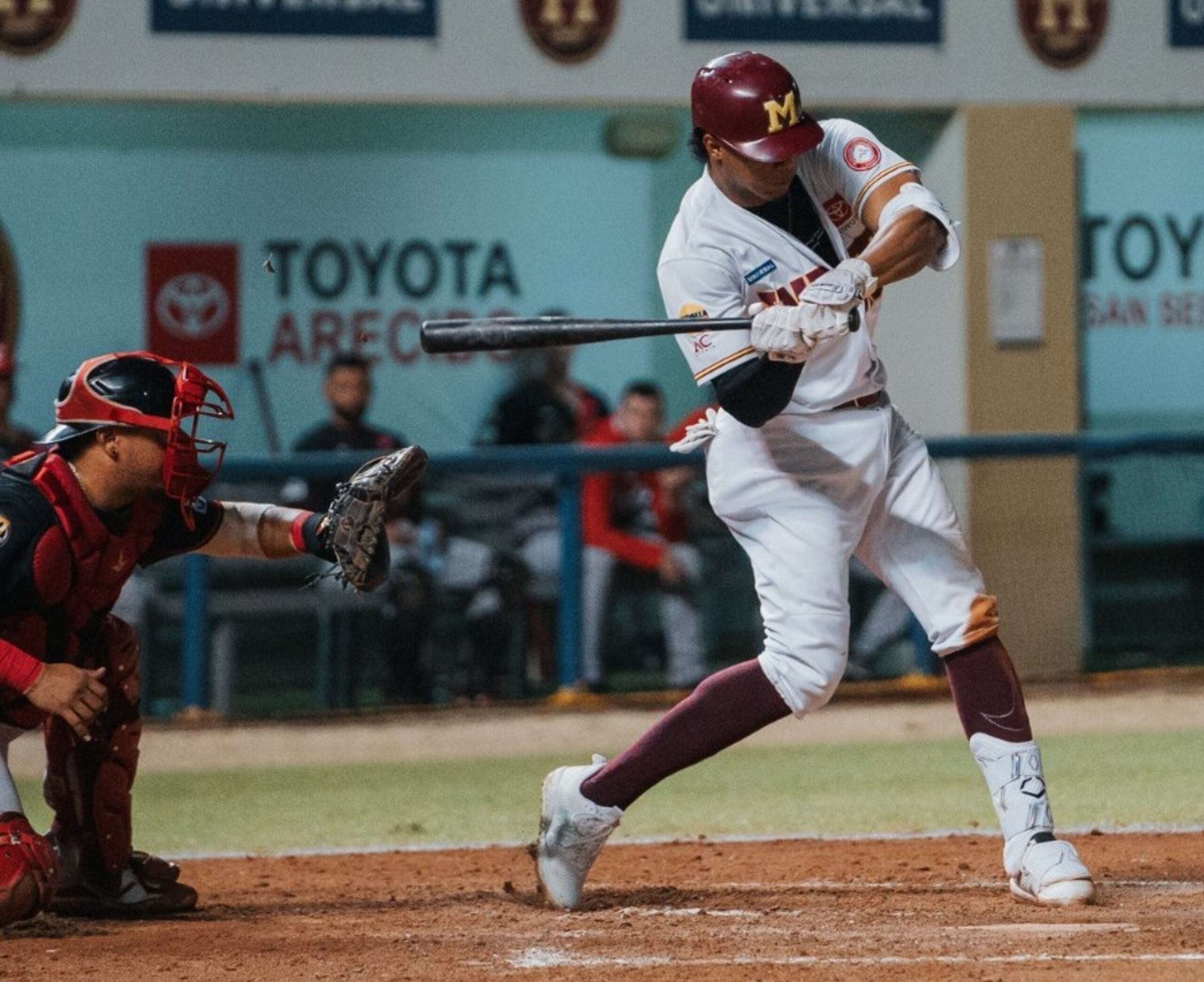 José Barrero, de los Indios, sacudió un 'grand slam' en el triunfo del martes de Mayagüez 9-2 sobre los Criollos de Caguas.