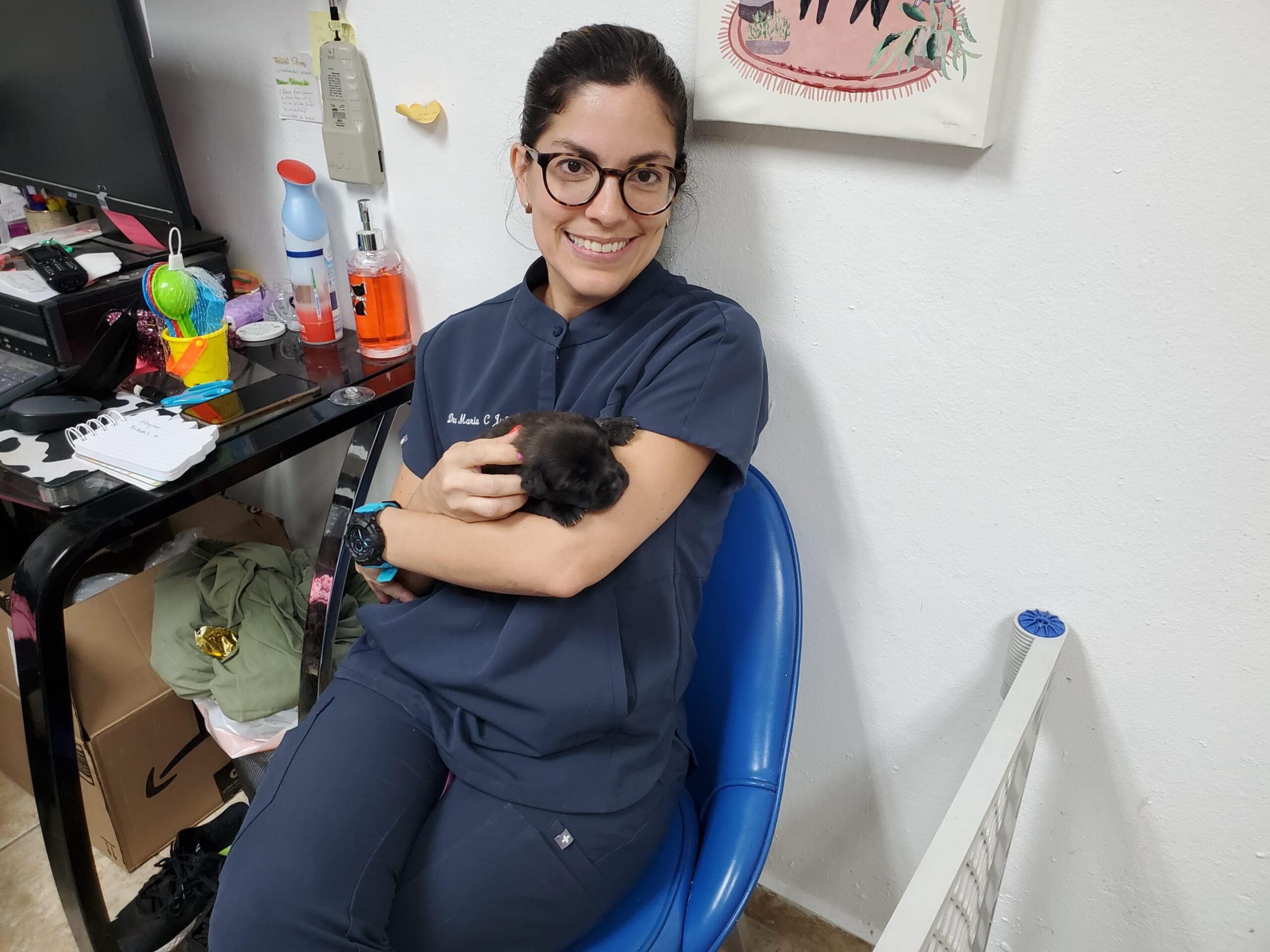 La doctora en veterinaria María Cristina Juliá Savarite.