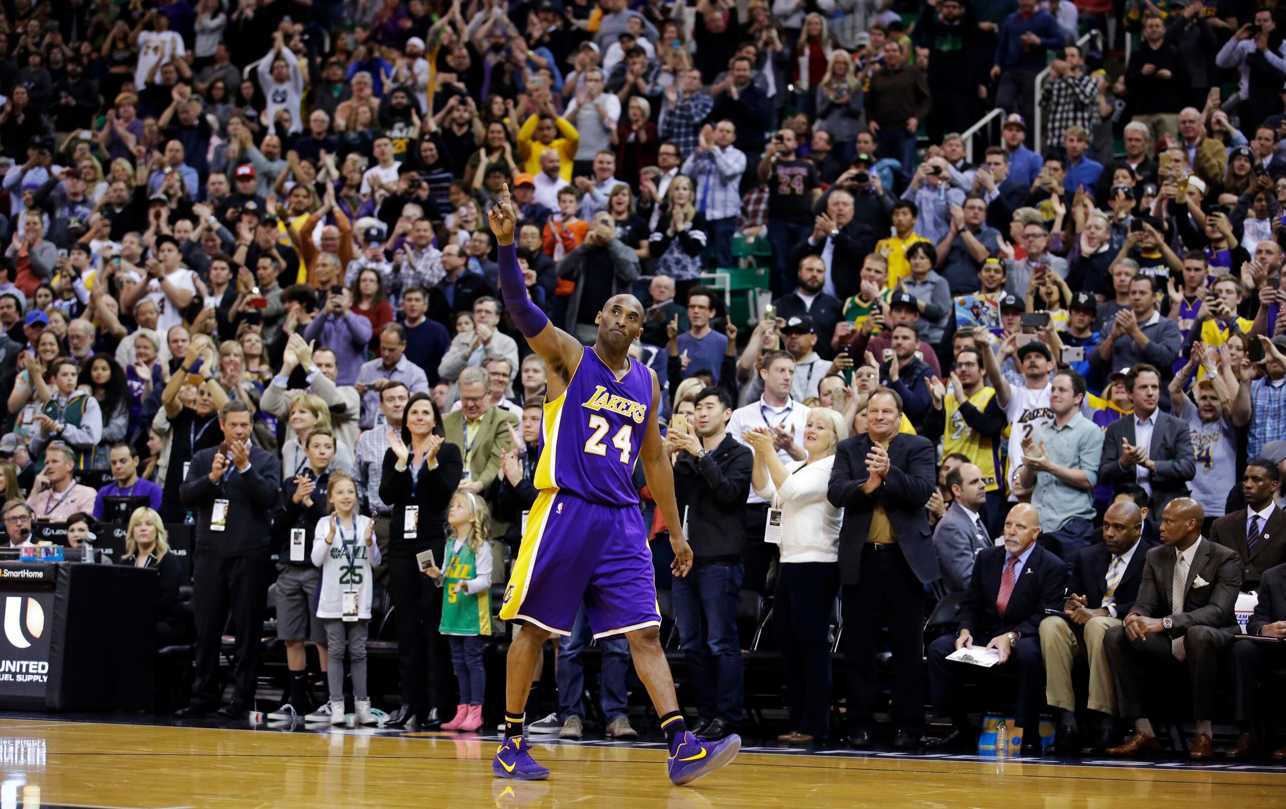 Otro jugador que de seguro formará parte de la lista lo es Kobe Bryant.