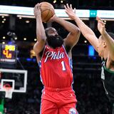 76ers se llevan el primer juego de semis ante los Celtics