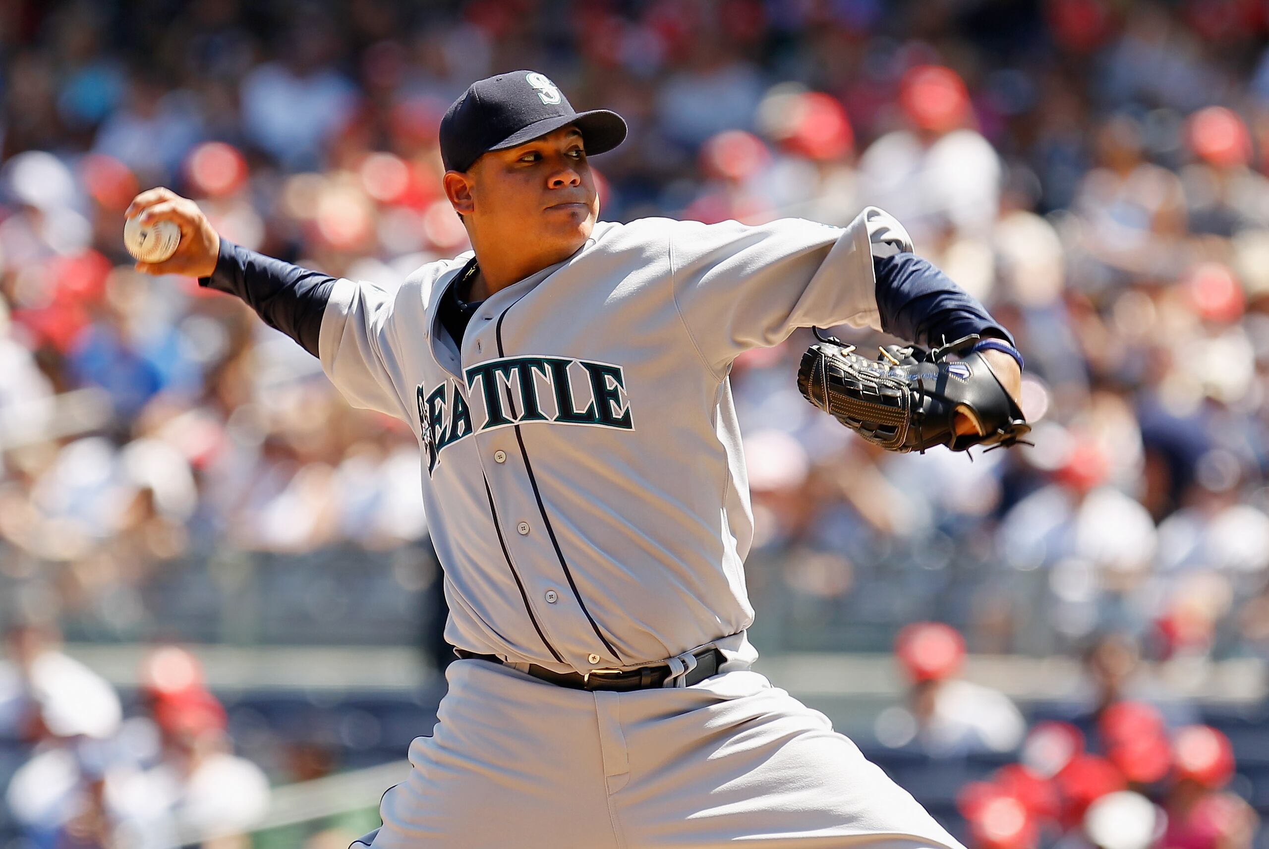 Félix Hernández participó en parte de 15 temporadas con los Mariners después de debutar a los 19 años en el 2005.