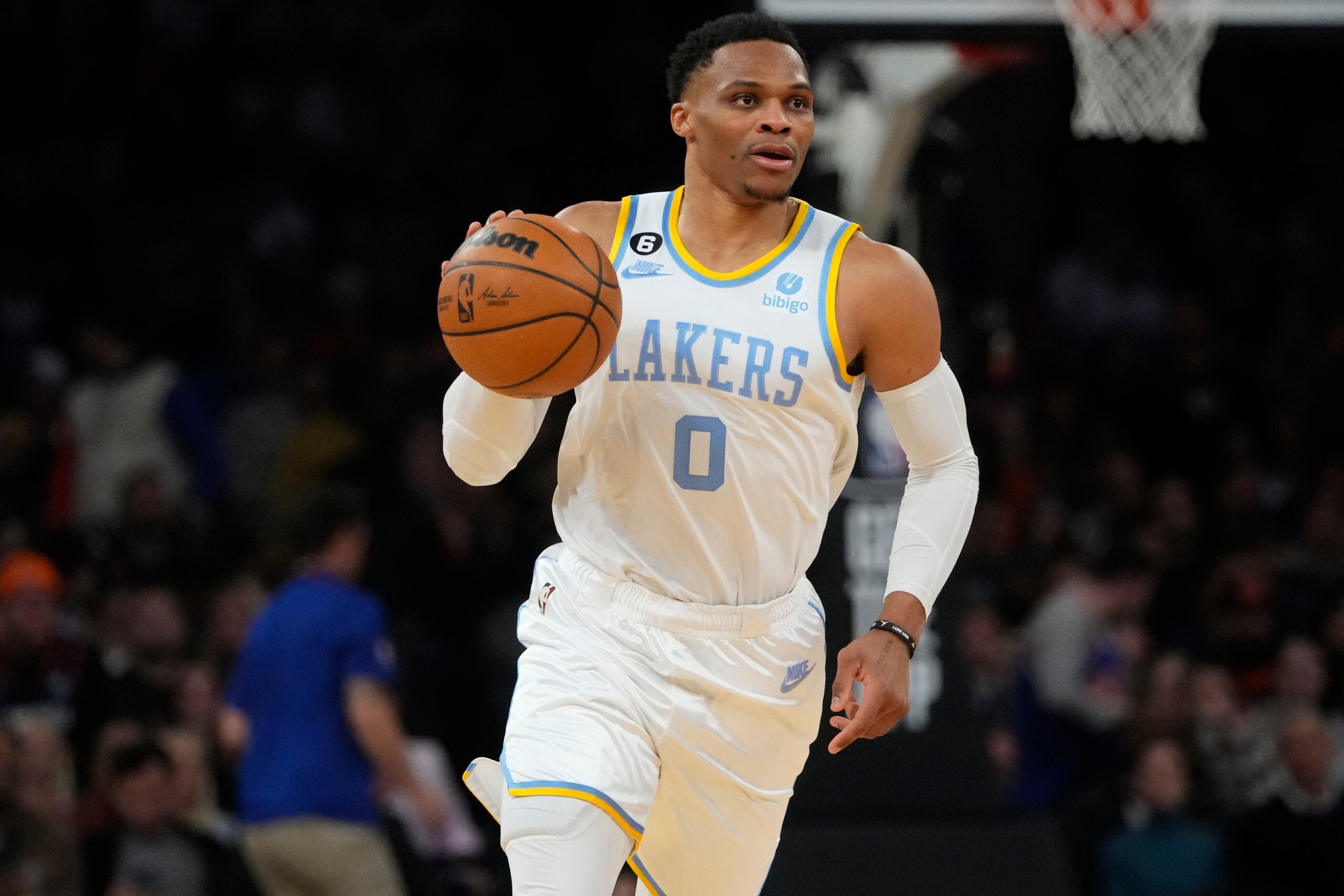 Russell Westbrook sería enviado de los Lakers de Los Ángeles al Jazz de Utah en un canje rumorado el miércoles.