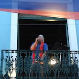 Danny Rivera canta hoy desde el balcón de la Fundación Nacional para la Cultura Popular 