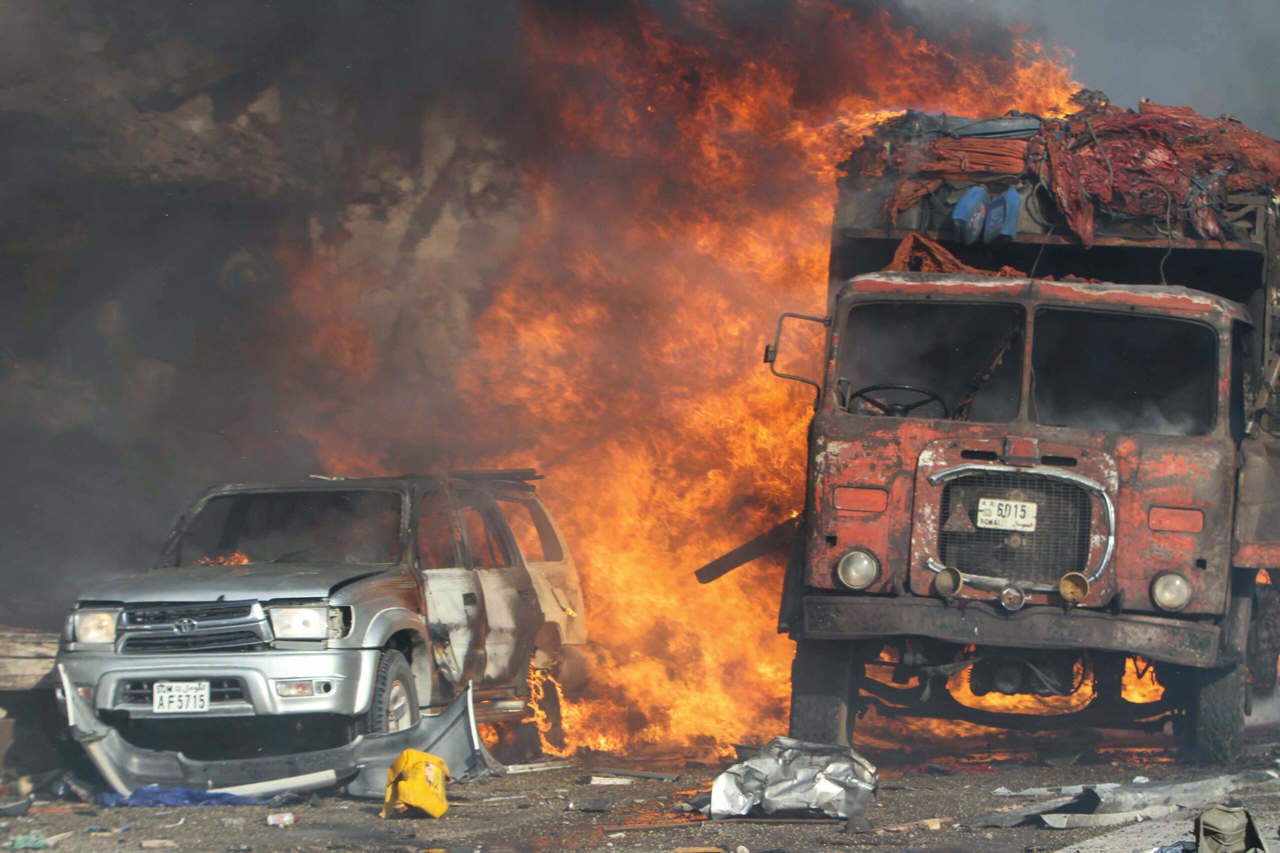 El ataque de hoy es similar a otros perpetrados por la organización yihadista somalí Al Shabab, afiliada a Al Qaeda, responsable de este incidente de 2017.