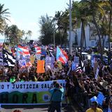 Marcha envía contundente mensaje de indignación de los empleados públicos