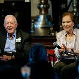 El expresidente Jimmy Carter celebra 75 años de matrimonio con Rosalynn